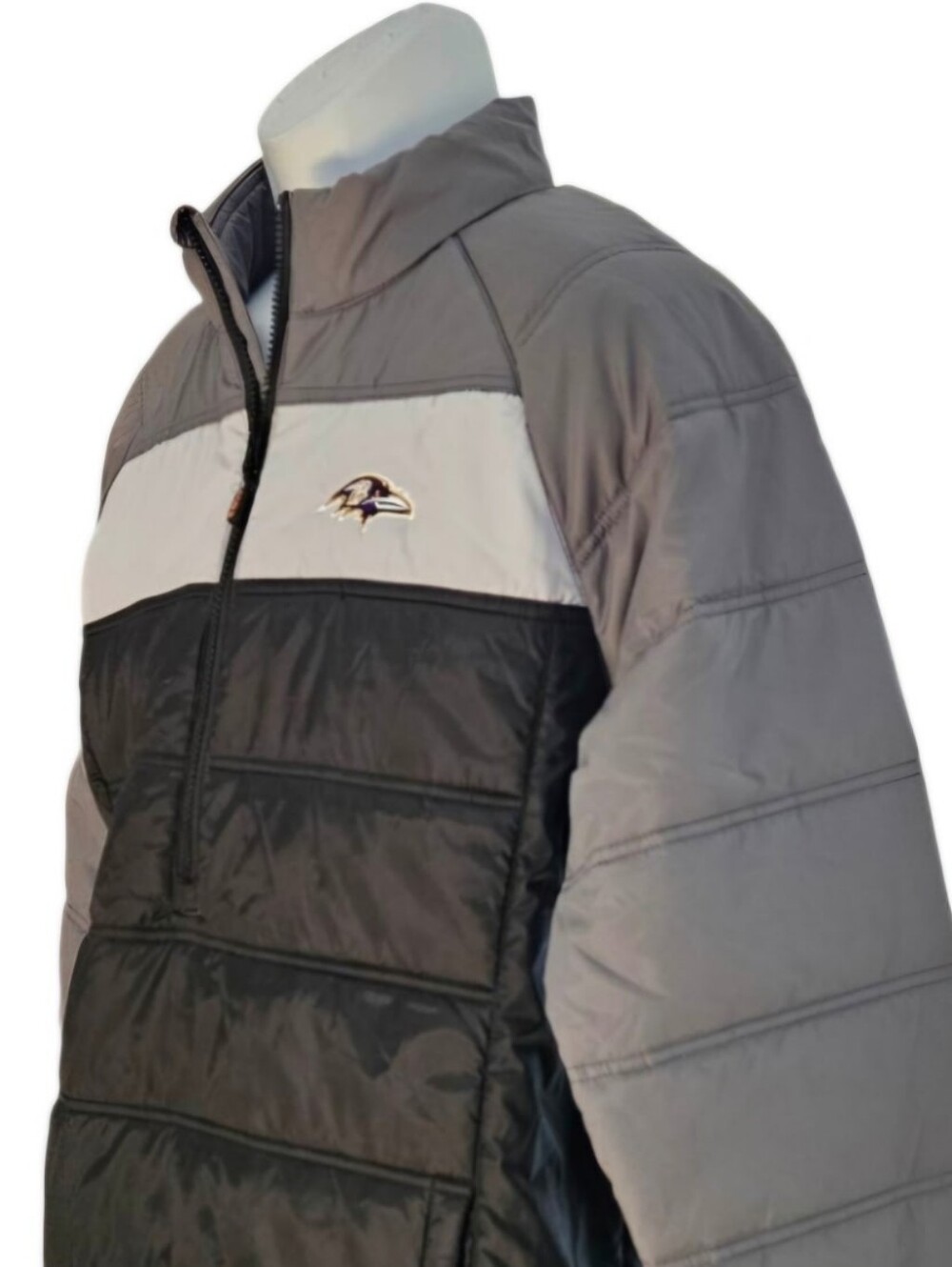 Baltimore Ravens Cutter & Buck CBUK 1/2 Zip Pullover Jacket Size M  NWOT!